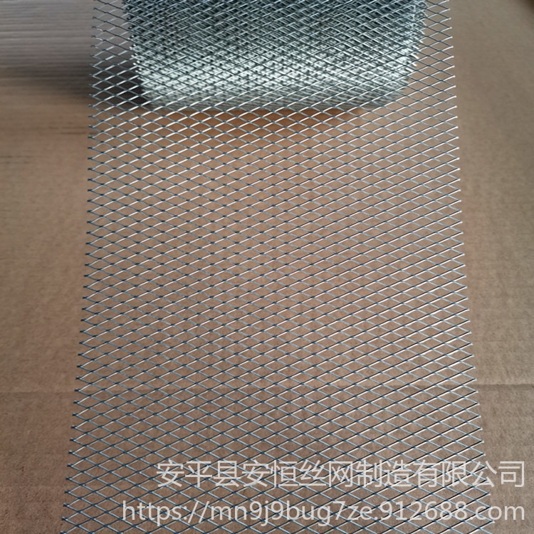 0.8mm厚铅板电极网 蓄电池铅网生产厂家 菱形大孔铅板网 安恒