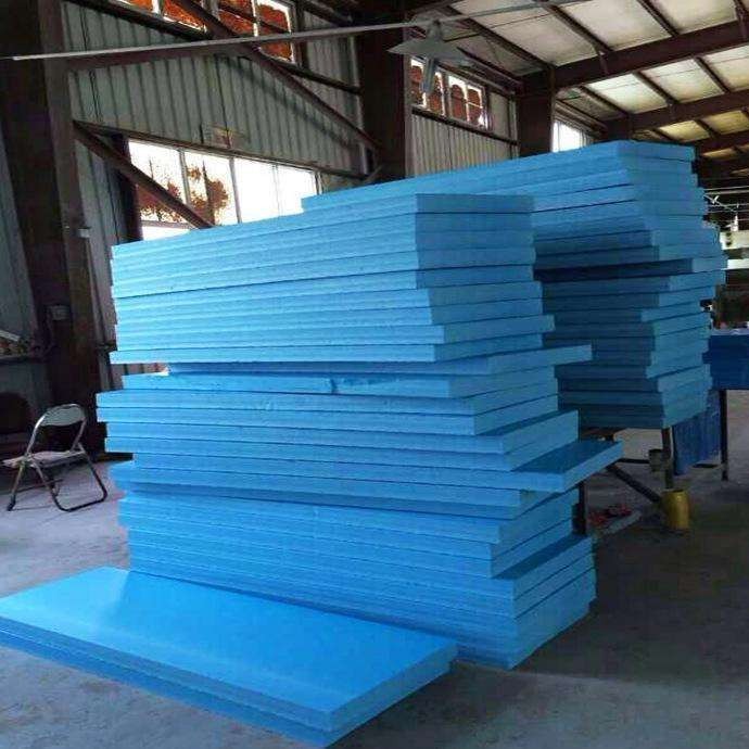 河南市 叶格供应外墙保温聚苯乙烯泡沫板 蓝色阻燃地暖聚苯乙烯xps挤塑泡沫板生产厂家