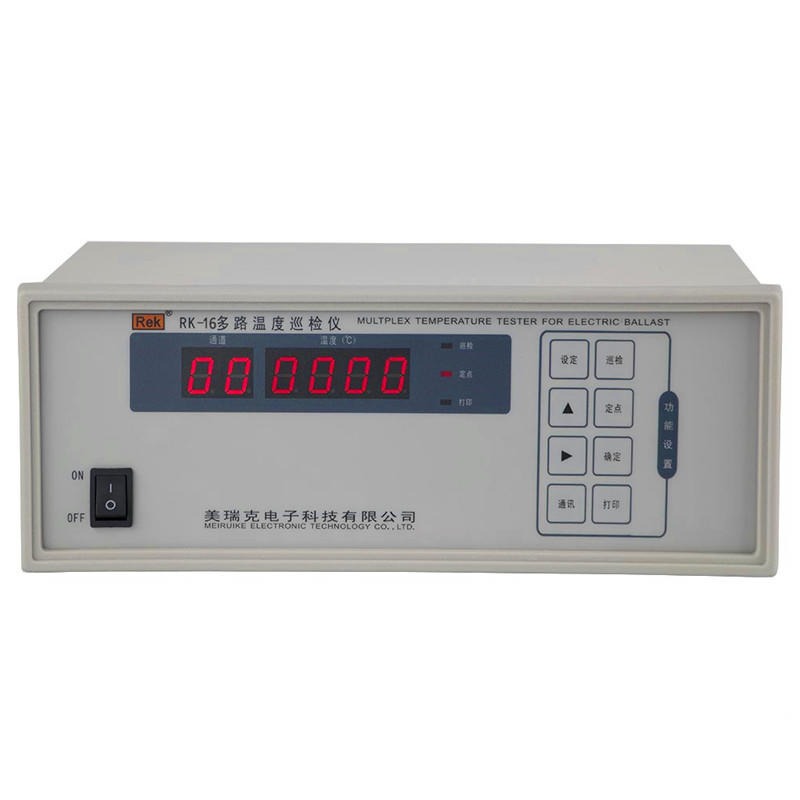 美瑞克多路温度测量仪 多路温度记录仪 RK-16多路温度巡检仪图片