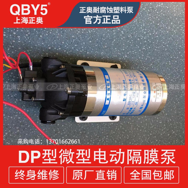 上奥牌DP-60微型高压电动隔膜泵 工程塑料高压隔膜泵 出厂批发 品质可靠