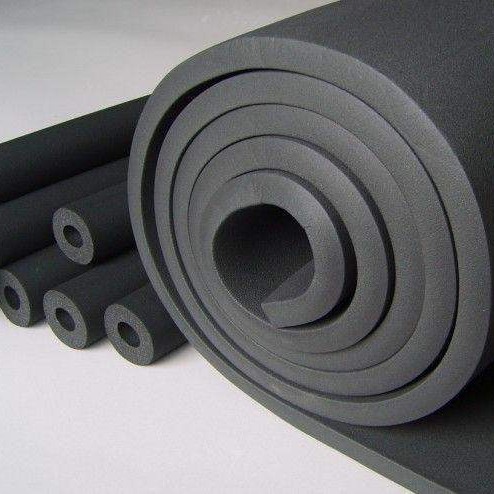 承德阻燃保温橡塑管 汝豪保温橡塑板 b2级橡塑板生产厂家图片