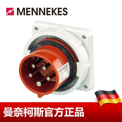 工业插头 MENNEKES/曼奈柯斯 工业插头插座 货号 829 16A 5P 6H 400V IP67 德国进口