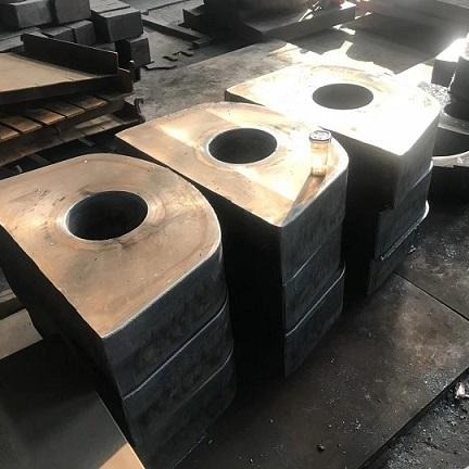 厂家直销45厚钢板数控等离子切割轴承座特厚特宽板材来图下料切割