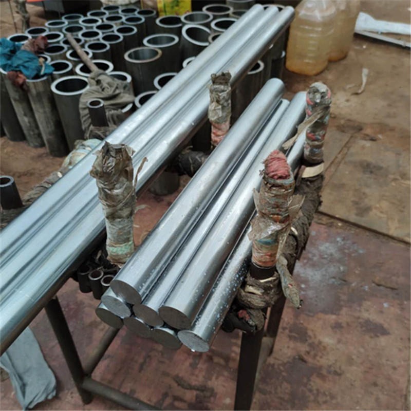 超耐磨45号钢圆柱光轴 热处理活塞杆 镀铬圆钢可调质加工