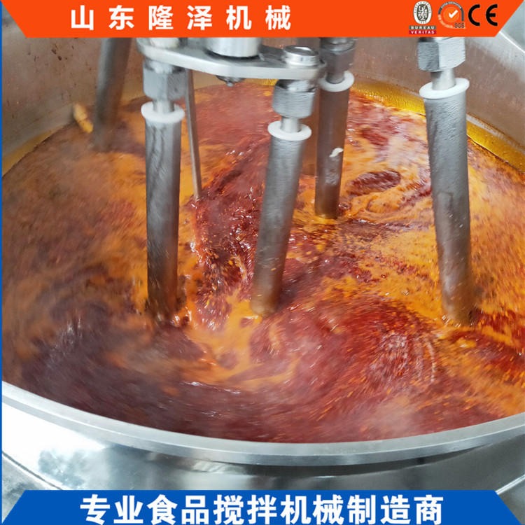 大型炒料设备 火锅底料炒料锅生产厂家 辣椒酱机器