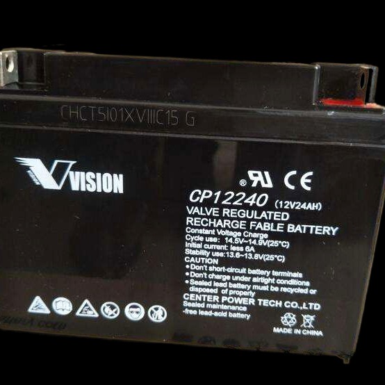深圳威神蓄电池CP12240 威神12V24AH UPS/EPS电源应急 铅酸性免维护电池