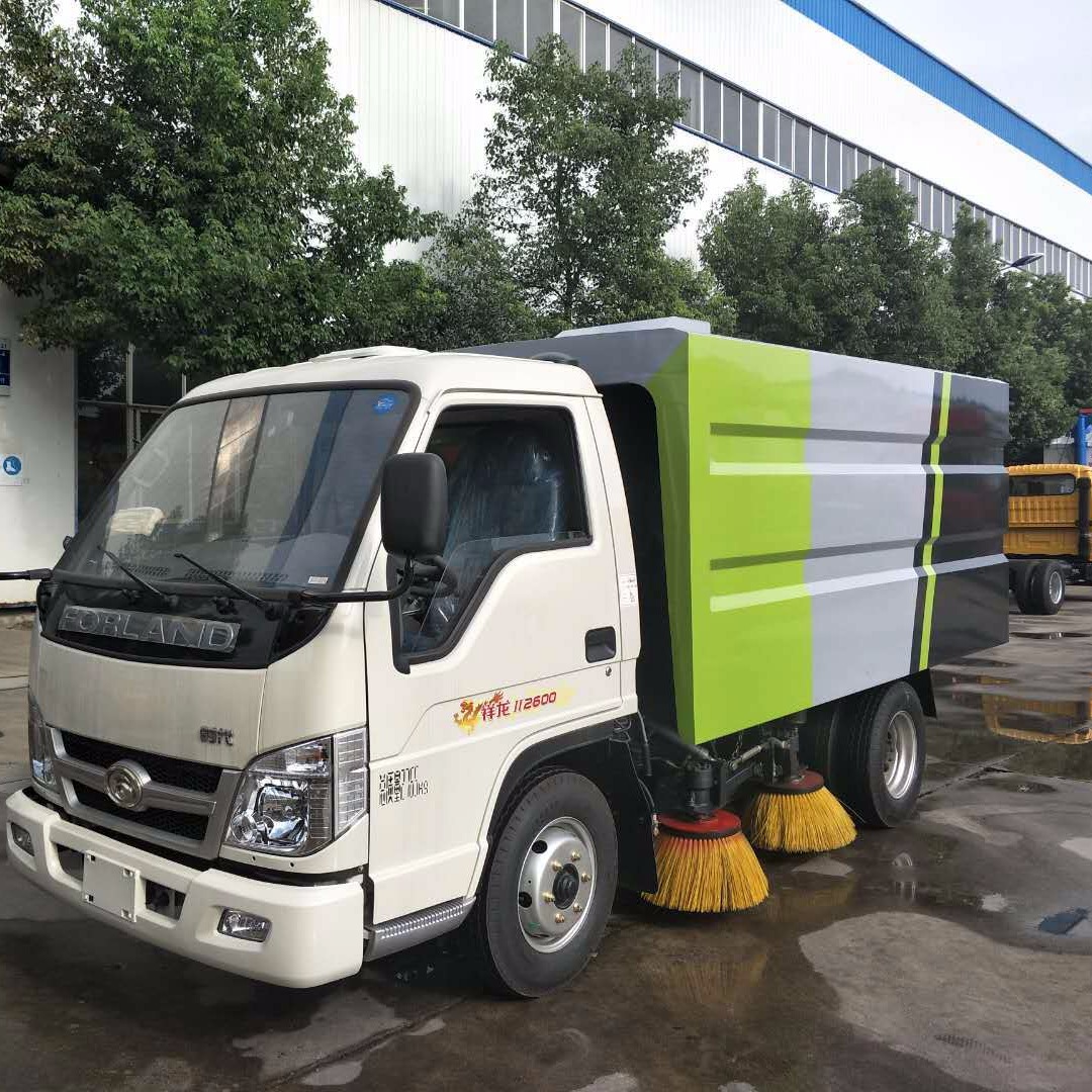 福田扫路车  柴油2.5方扫路车整车配置  扫路车价格  扫路车厂家
