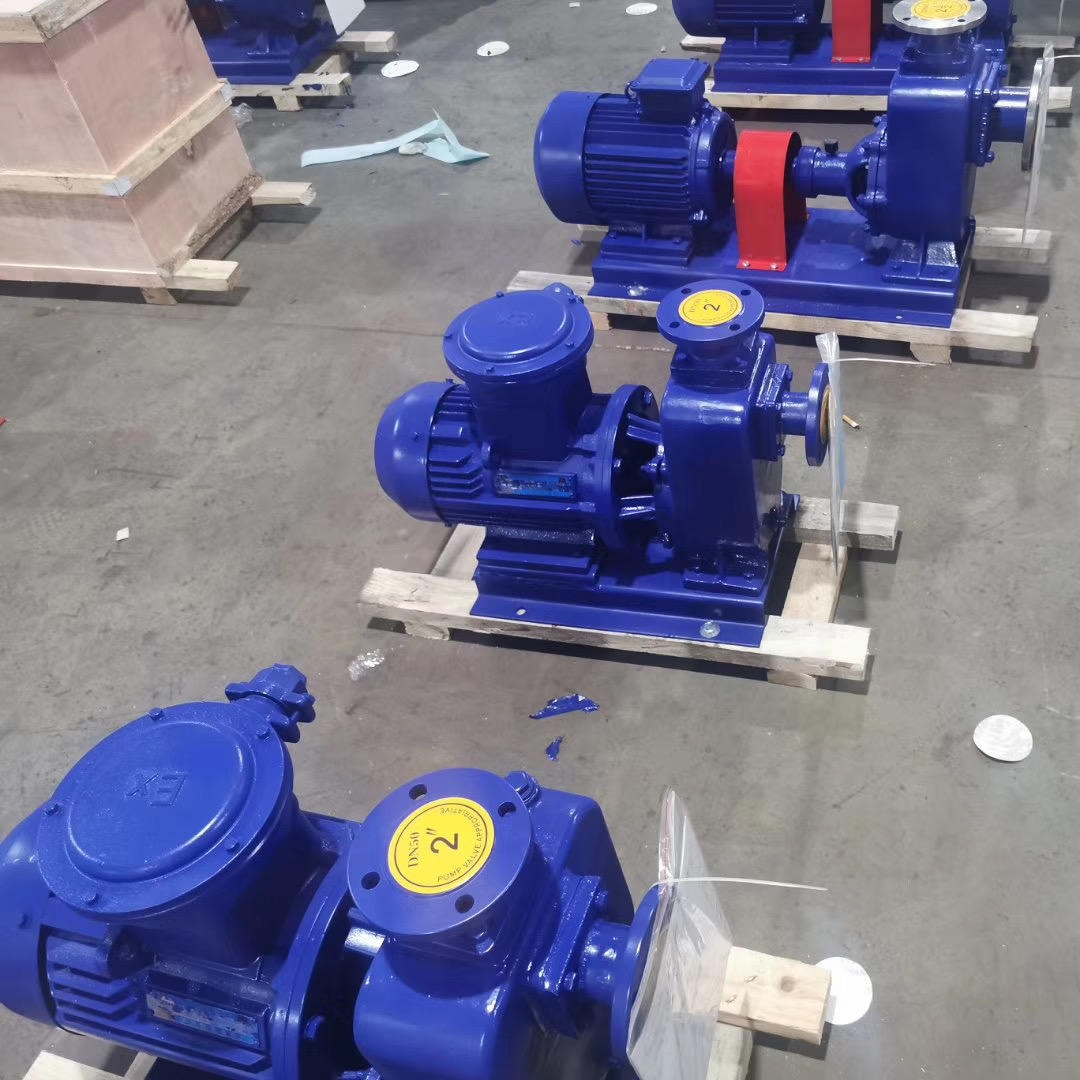蓝升泵业CYZ型移动式自吸油泵  40CYZ-A-32防爆自吸泵 铜叶轮防爆汽油自吸泵 2.2KW防爆自吸油泵
