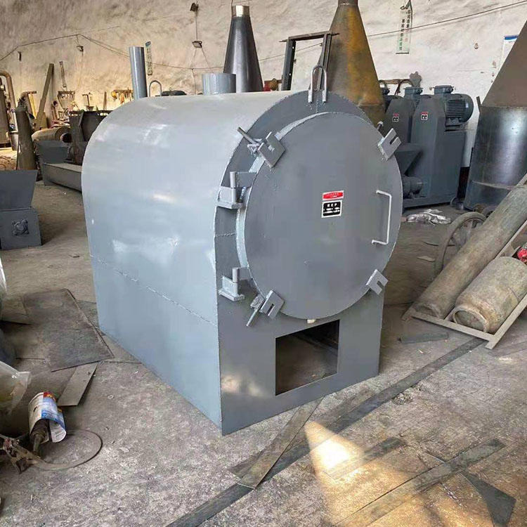 圣美 800型果木原木炭化炉 木炭机设备 木炭炭化设备生产线