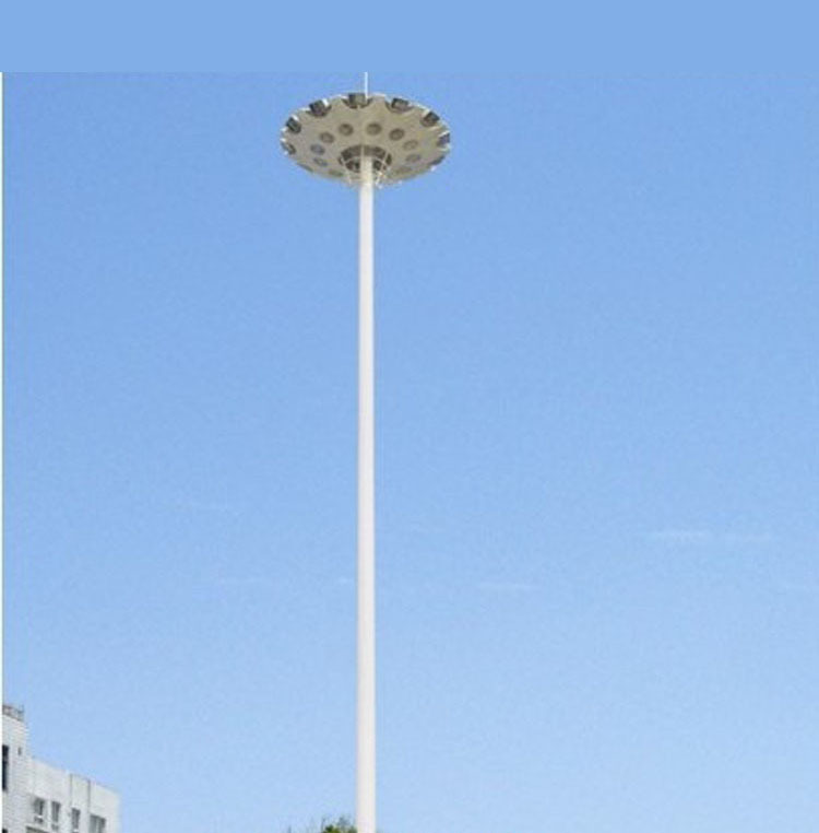 升降高杆灯厂家 定做35米广场高杆灯 并提供高杆灯基础
