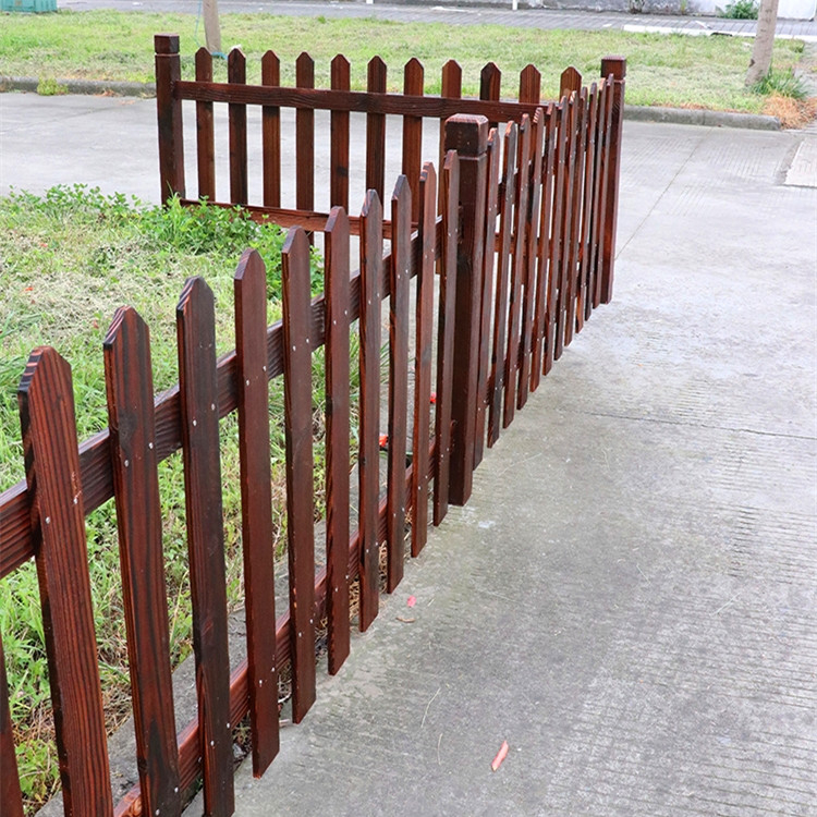 庭院木围栏 实木栏杆 樟子松防腐木栏杆 上海 佳星