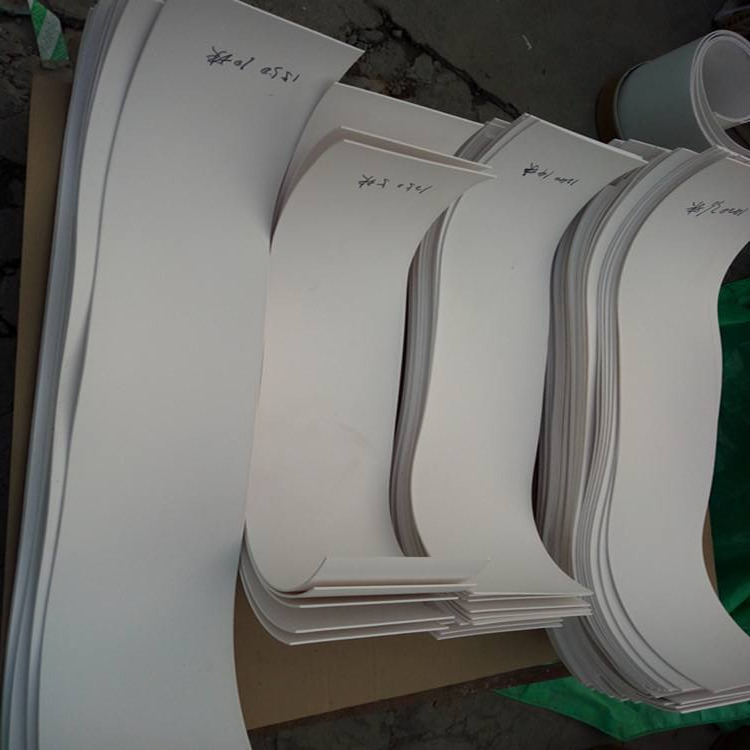 河北工程塑料用楼梯四氟板 全新料四氟车削板价格 改性PTFE板材图片