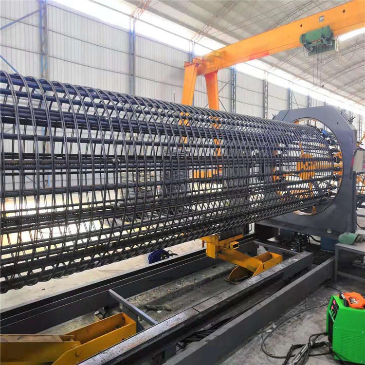 全自动数控钢筋滚笼焊机 九天数控钢筋滚笼焊机生产厂家 大型工程使用
