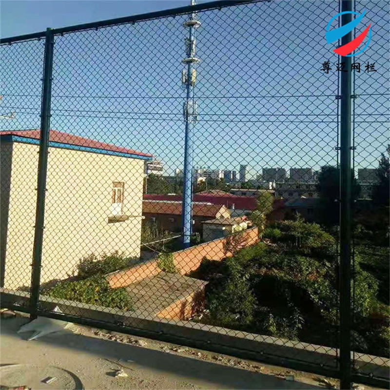 岳阳4米高学校操场围栏 篮球场护栏网 操场网球场围栏厂家 尊迈围栏
