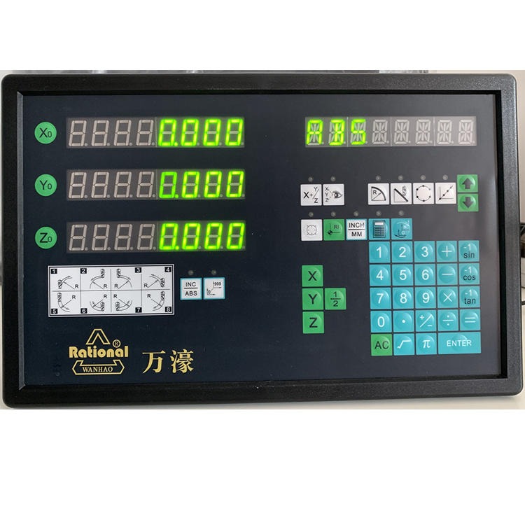 万濠光栅尺专用显示器，WE6800电子尺计数器，光栅显示表