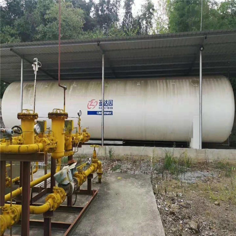 二手20立方LNG液化天然气储罐  2015年河北黄骅出厂