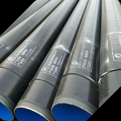 油气管线输送3PE防腐无缝钢管厂家 加强级三层结构聚乙烯防腐钢管 高压管道