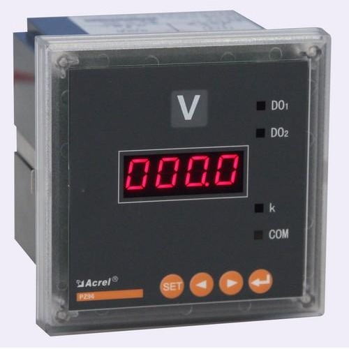 安科瑞 单相电压V  PZ96-A/V 一路报警设置 安科瑞大面板 单相电压表