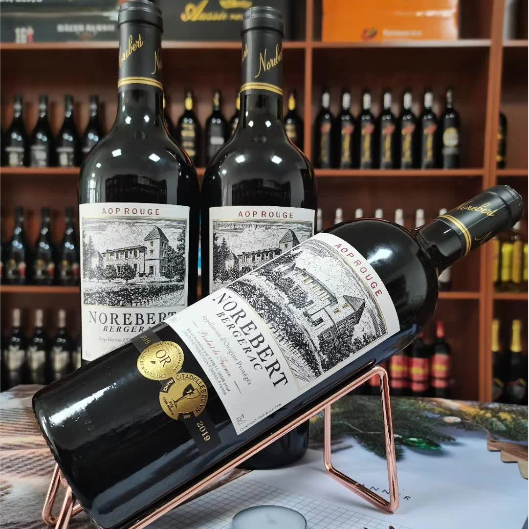 上海万耀诺波特系列圣殿干红葡萄酒现货供应法国进口混酿葡萄酒进口酒水货源