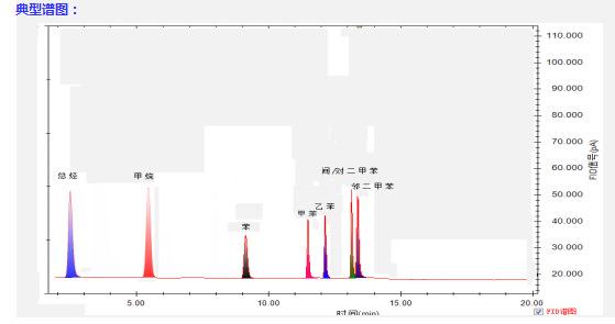 非甲烷总烃在线监测专用气相色谱仪，EPC控制气相色谱仪示例图1