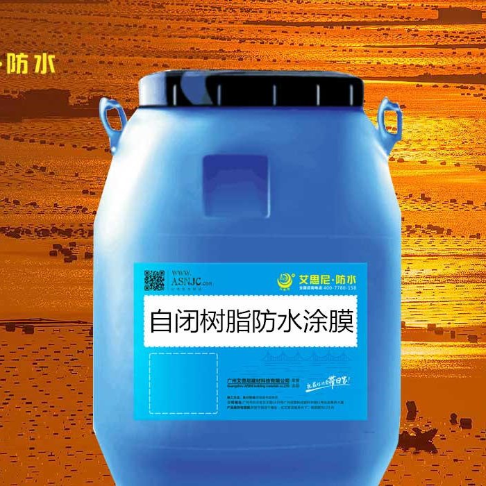 艾思尼自闭树脂防水涂膜 耐候性好耐酸碱性强 可长期泡水 性价比高图片