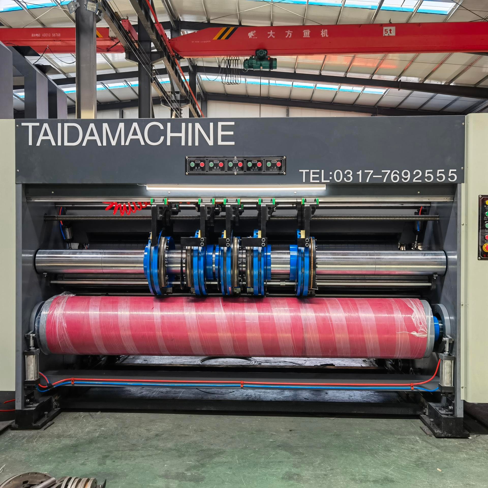 沧州泰达920型 高速水墨印刷机 高速高清印刷机 全自动水墨印刷开槽机