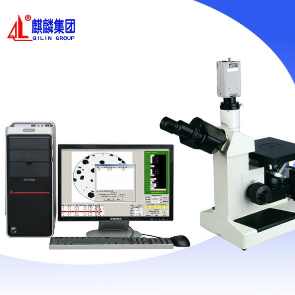 QL-IE200M型三目金相倒置显微镜 南京麒麟金相显微镜 金相整套设备图片