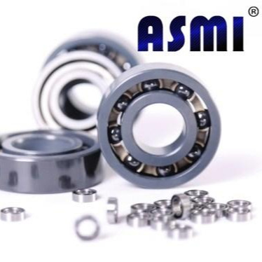 耐高温轴承 免维护 ASMI氧化锆 氮化硅混合陶瓷轴承 长寿命6202C 6203C 6204C 6205C 6206C图片