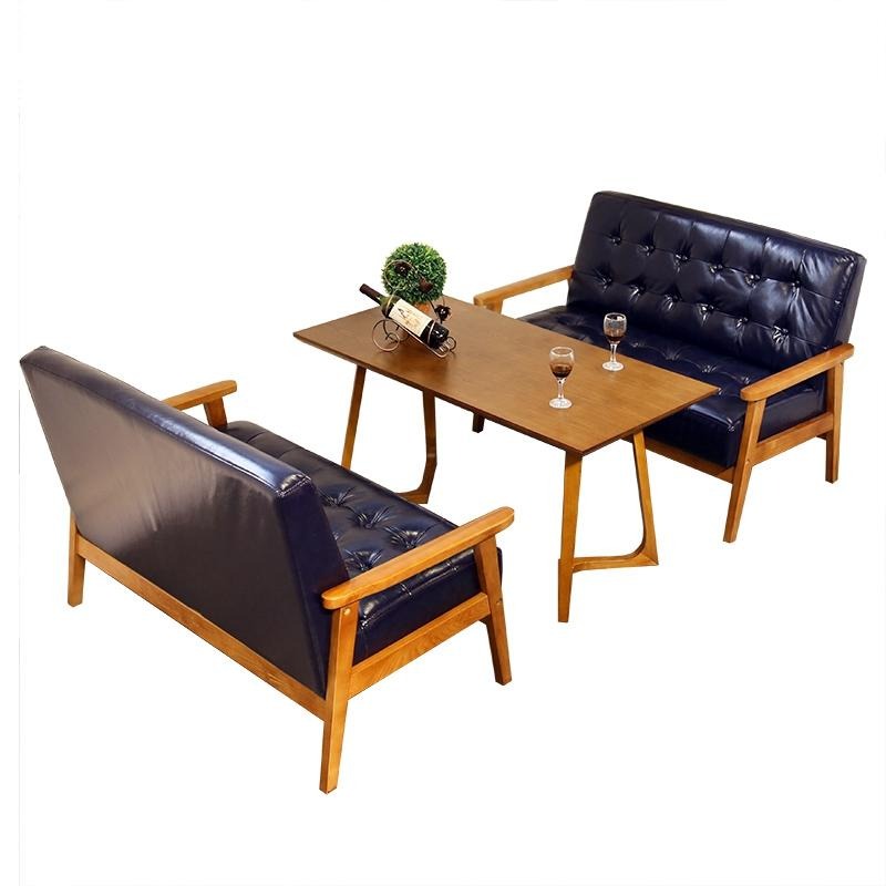 餐厅桌椅 星巴克实木餐桌椅 尚邑家具CTZY-00114