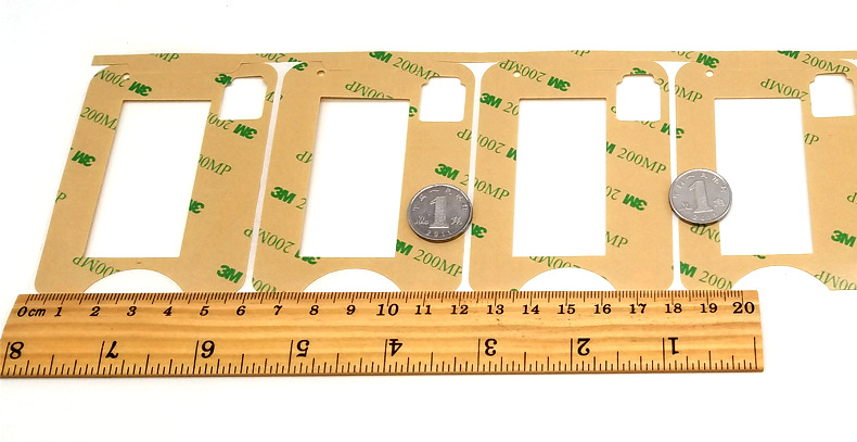 厂家定制双面胶模切冲型电路板粘合胶任意形状订做加工超薄耐温示例图11