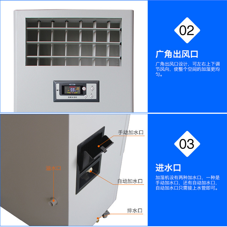 川泰CJ-6S湿膜加湿机、工业加湿器示例图17