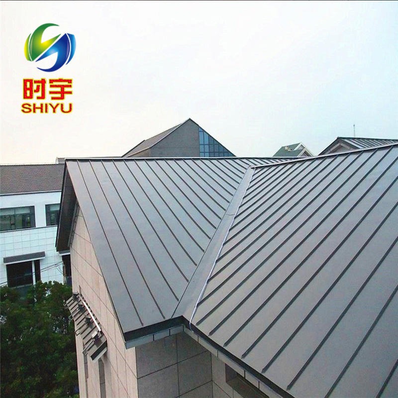 铝镁锰屋面板 时宇厂家生产 美术馆25-430矮立双锁边金属屋面板