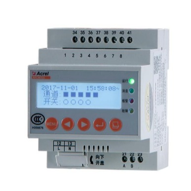 检测线缆漏电温度设备 电气火灾监控器 安科瑞ARCM300-J4T4-2G  4路温度检测  线路电气火灾预警