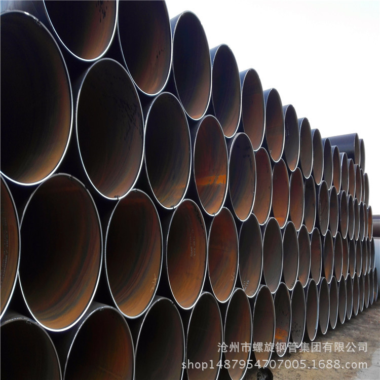 河北沧州螺旋钢管厂专业生产国标大口径双面埋弧焊螺旋钢管示例图6