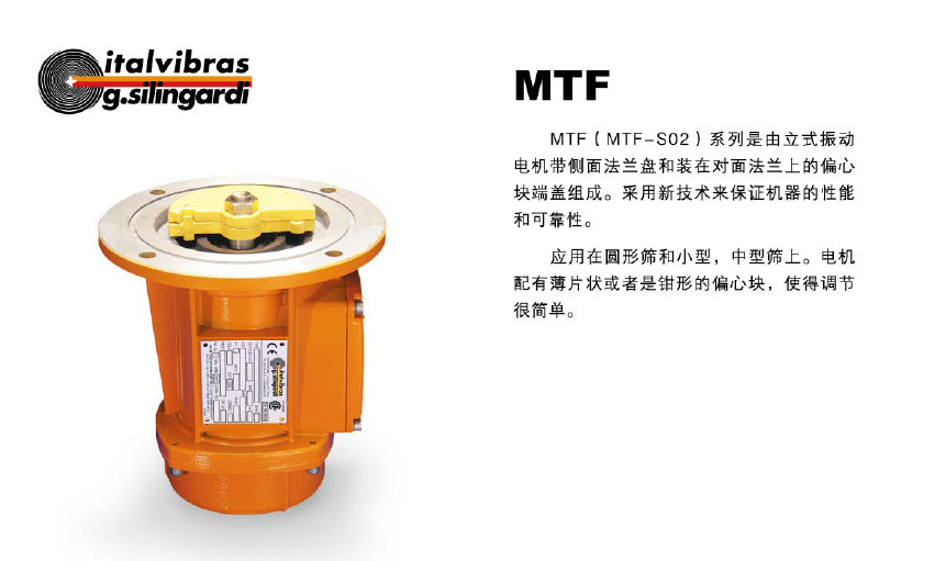 ITALVIBRAS立式振动电机 MTF 3/650-S02-LAM 现货促销示例图3