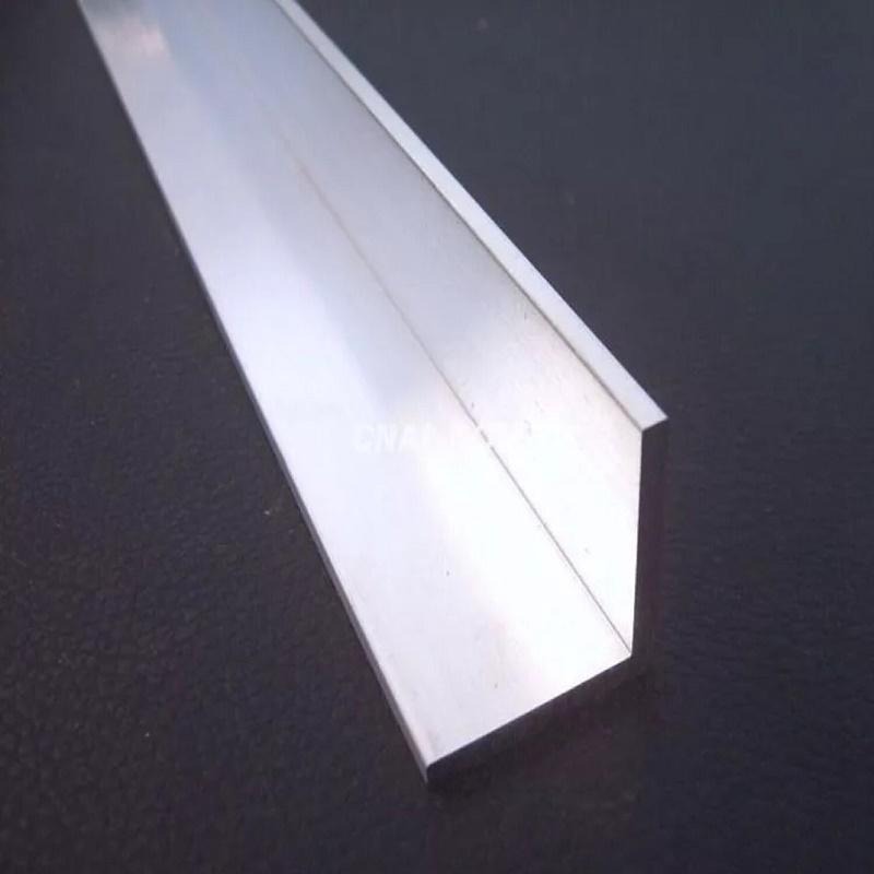 工业角铝型材，氧化喷砂不等边L型角铝，6061铝角铝合金型材，西南铝角铝规格图片