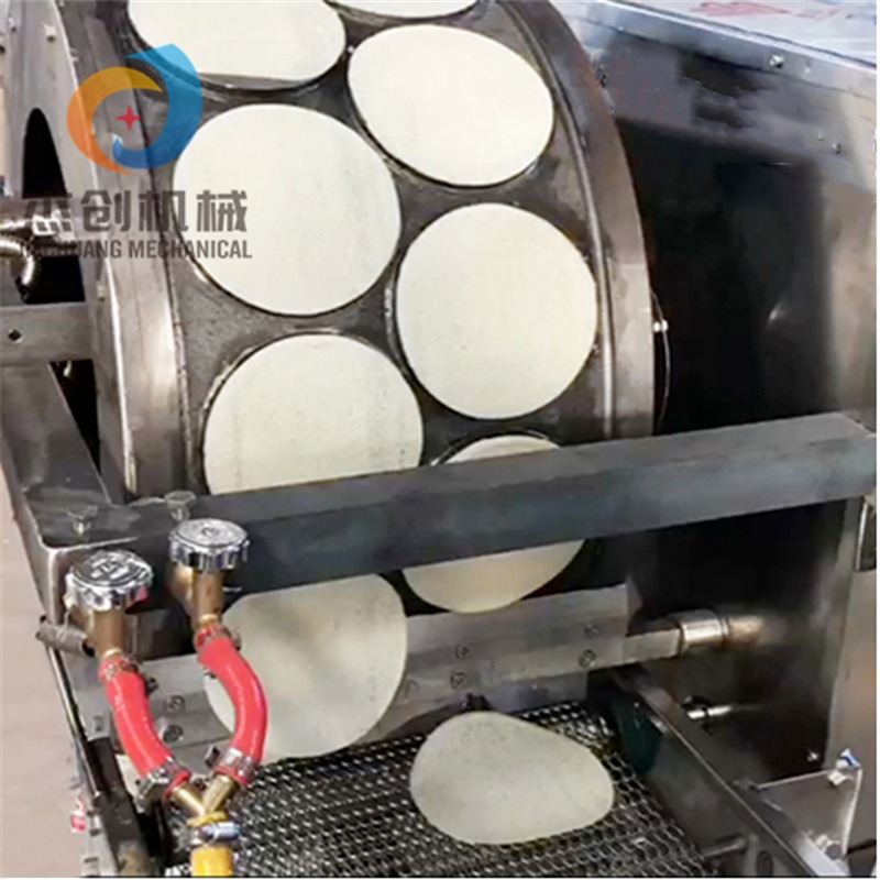 一次成型全自动烤鸭饼机 杰创200型春卷皮生产线 304不锈钢烤鸭瓶设备