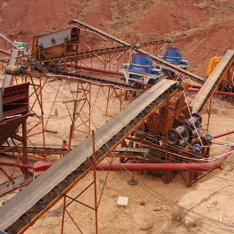 机械制沙生产线 1000吨石料生产线设备 冠凌石料粉碎机