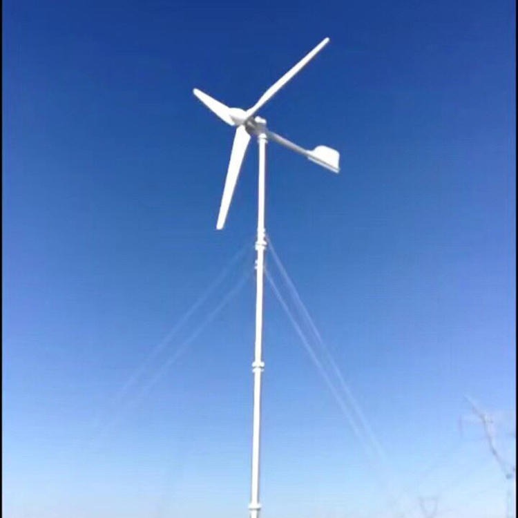 德州风力发电机厂家批发1KW小型风力发电机 1千瓦水平轴风力发电机