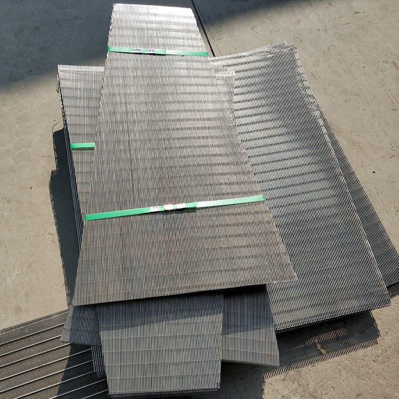 不锈钢条缝筛网 约翰逊网 焊接楔形网 脱水条形筛网 弧形筛板按需定做