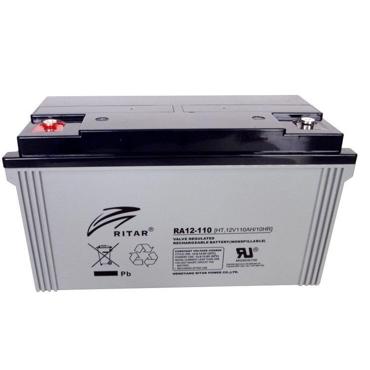 RITAR蓄电池12V110AH 瑞达电池RA12-110 ups蓄电池 后备电源电池