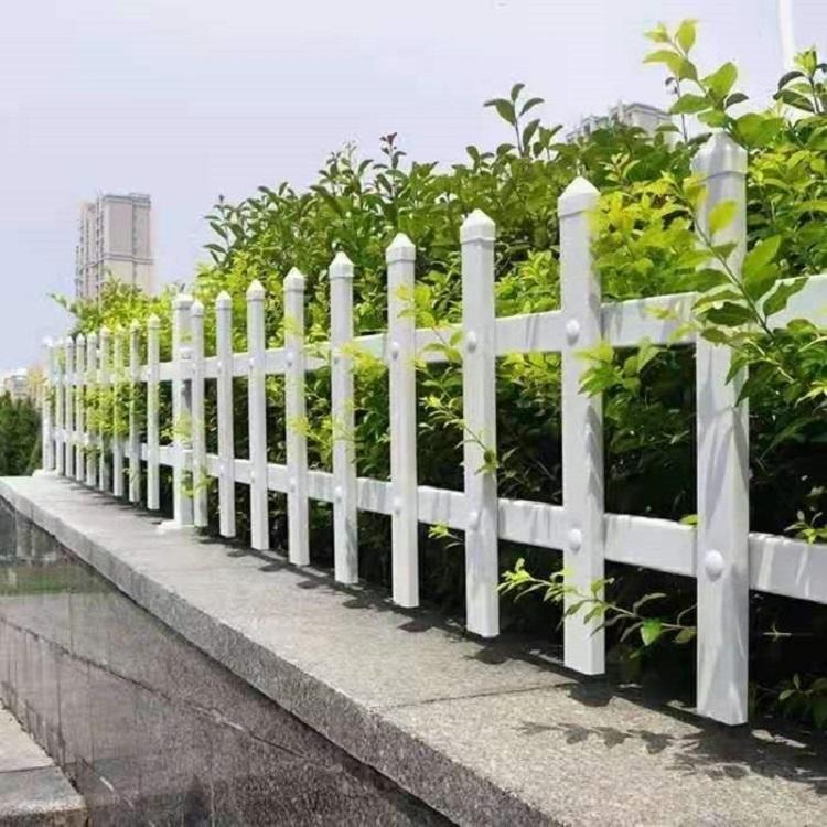 塑料围栏 德兰绿化带塑料护栏 PVC护栏