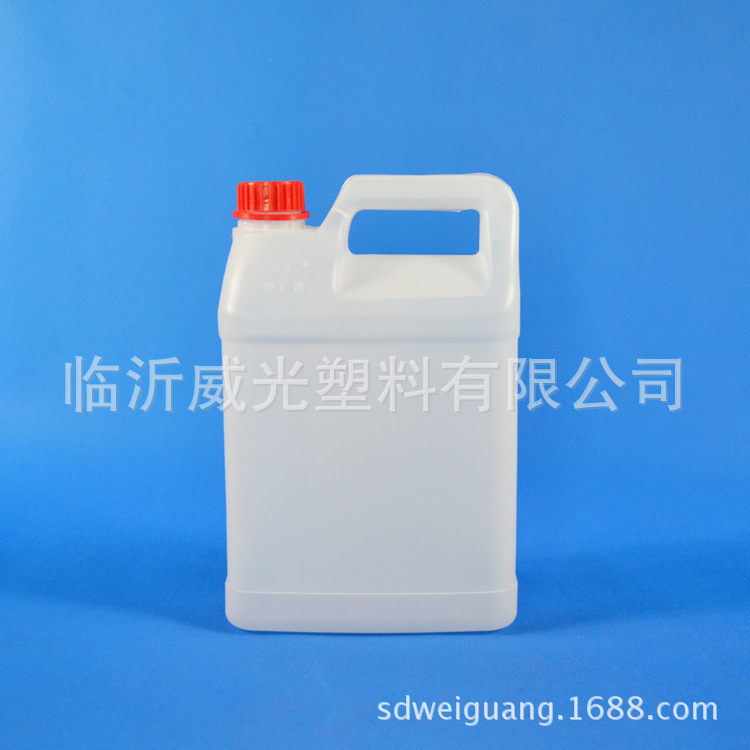 【厂家直供】威光白色化工塑料包装桶食品级塑料桶方形桶WG4-2示例图3