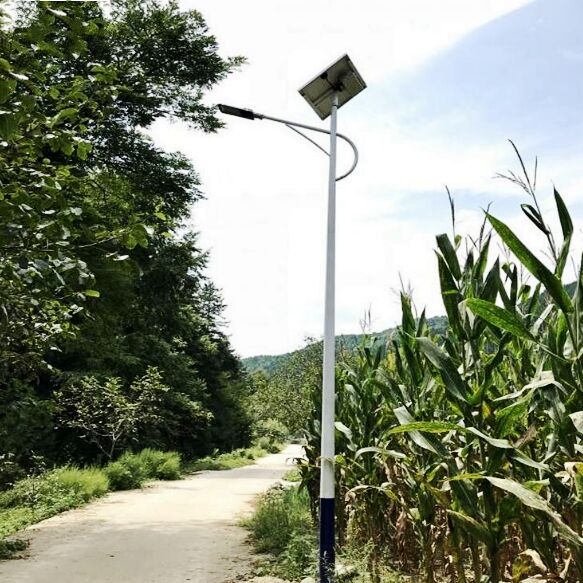 承德乡村led太阳能路灯 农村接电路灯5米6米杆	 锂电一体化路灯