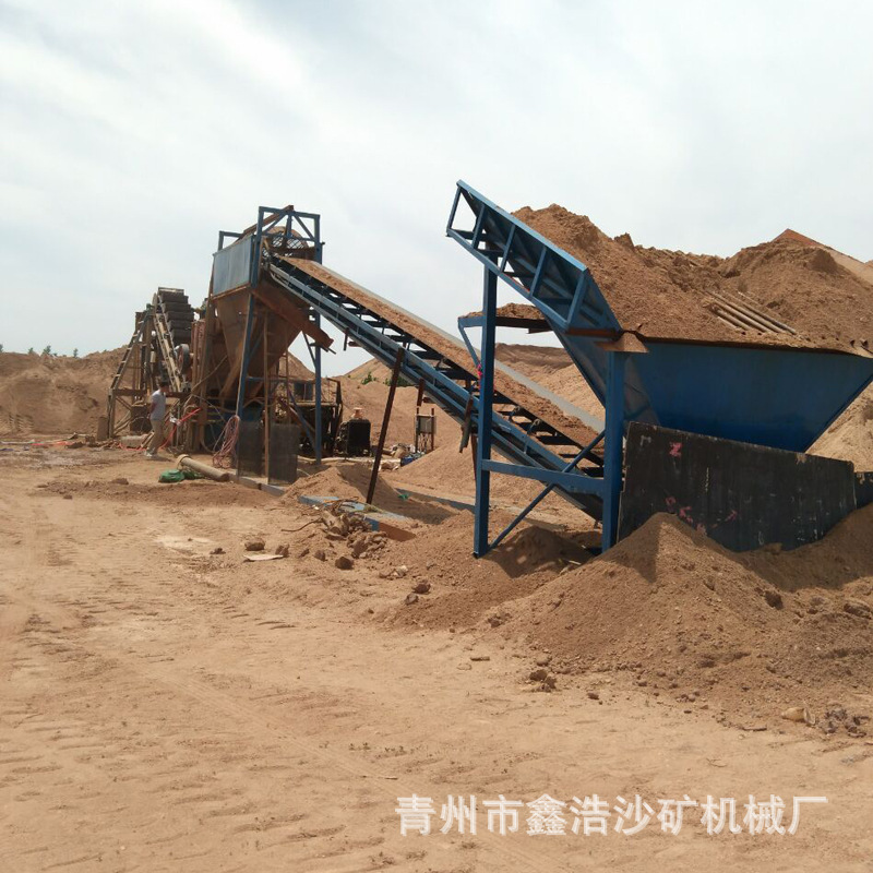 鑫浩公司供应洗沙机 高质量洗沙机械 挖沙洗沙船 优质洗沙船设备示例图6