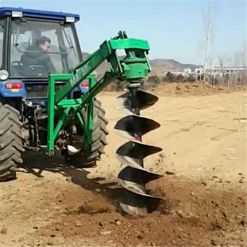 供应果树施肥挖坑机 大马力拖拉机挖坑机 园林绿化种植打眼机 畅达通机械