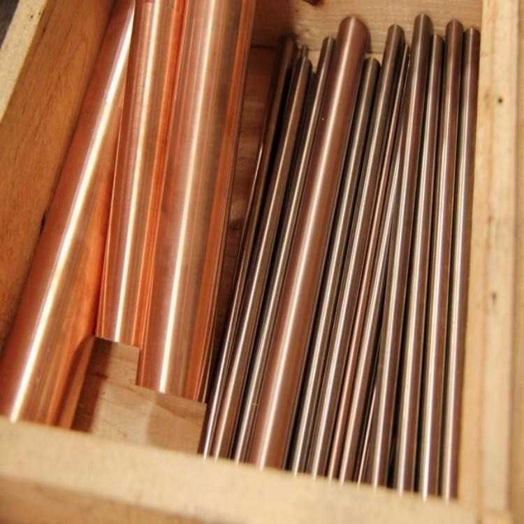 厂家供应w65高导电钨铜棒 w65电阻焊接钨铜棒