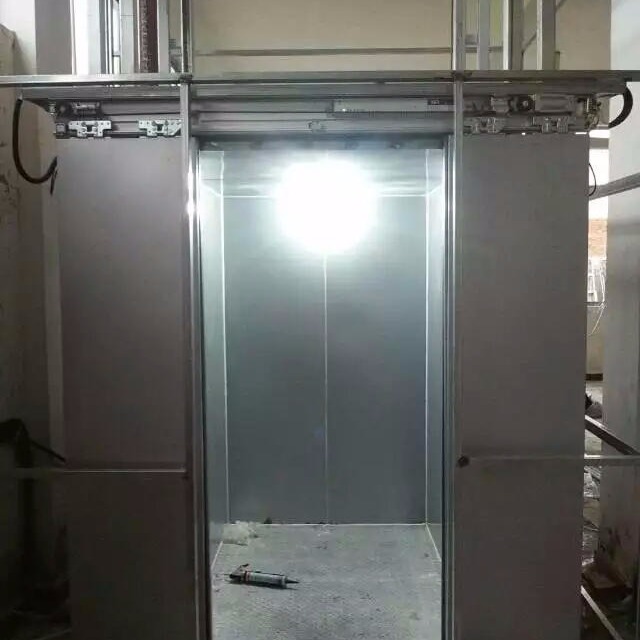 启运QYJYT垂直小型电梯 室外观光电梯 液压家庭电梯 绍兴市 绍兴县维修家用电梯 复式电梯图片