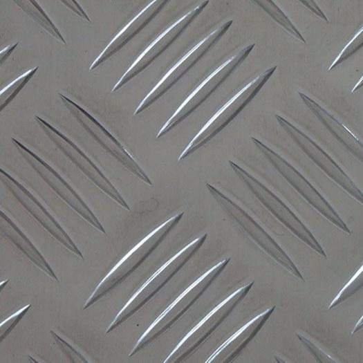 进口6061铝合金花纹板，耐磨防滑花纹铝板