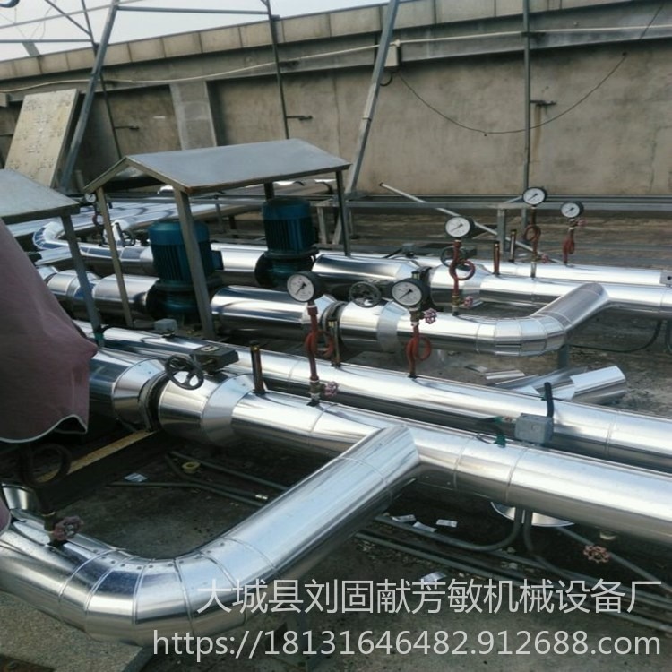 北京铁皮保温施工队 设备罐体保温 管道保温 彩钢板罐体保温施工